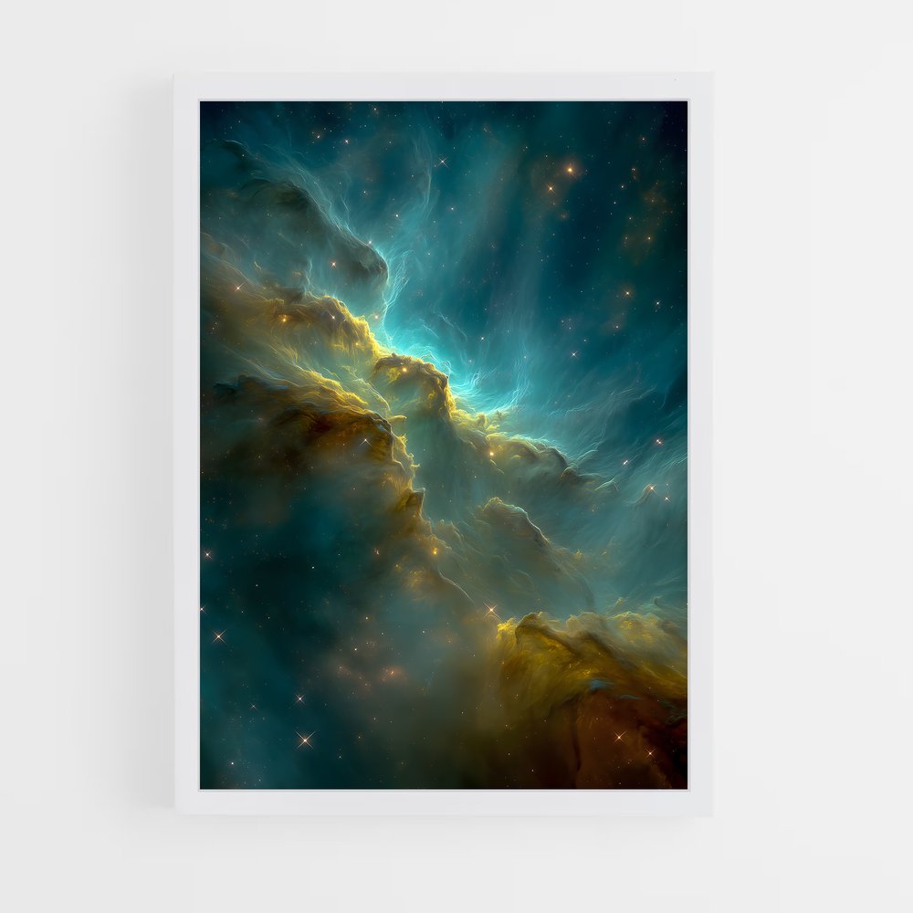 Poster Nebuleuse de Crabe – affiche Nébuleuses (vue 3)